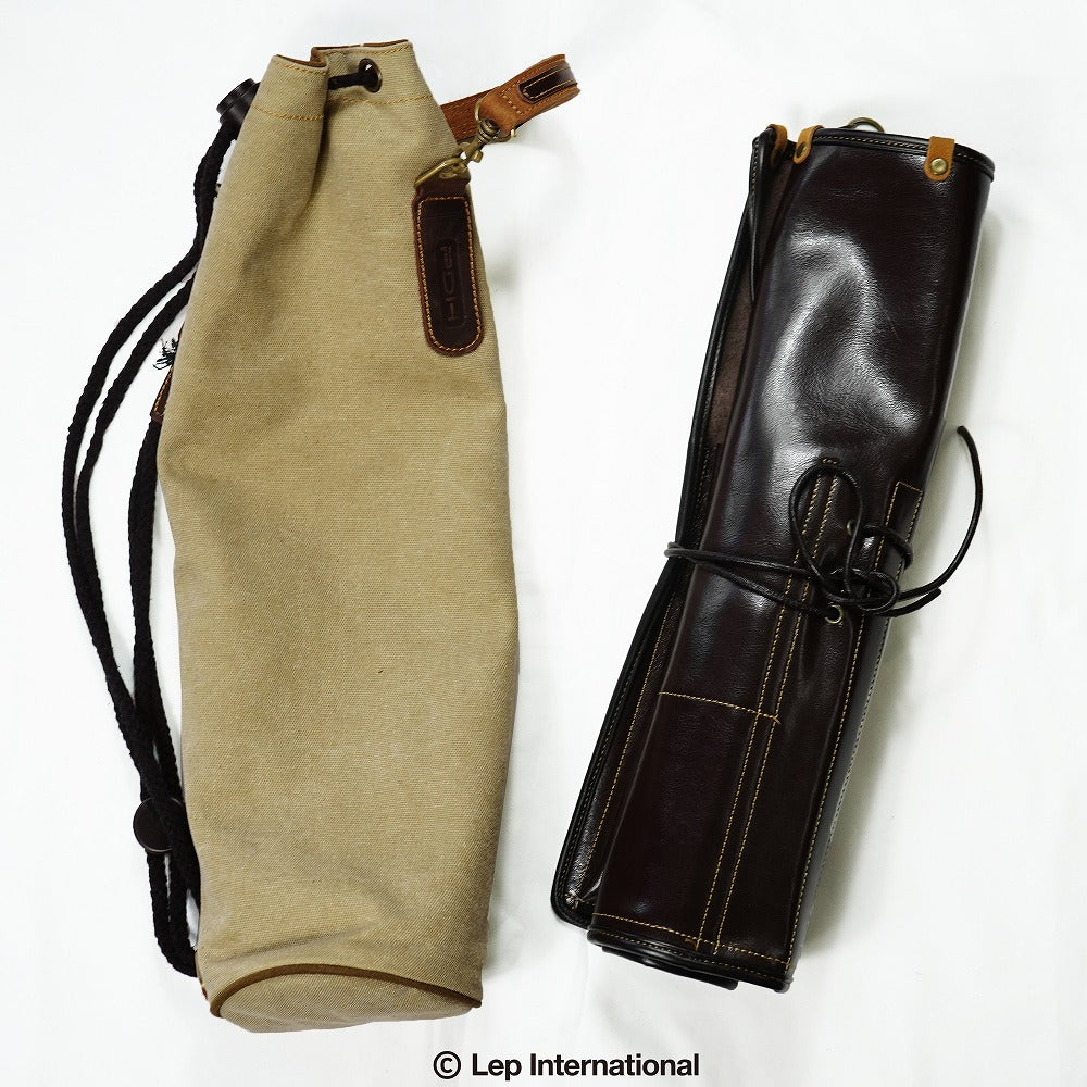 PDH　Leather Drum stick bag SW-DSB-415A　レザー製スティックケース（8セット対応）とキャンバスバッグのセット