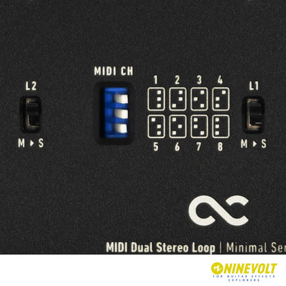 One Control　Minimal Series MIDI Dual Stereo Loop　/ スイッチャー MIDI機器 ギター エフェクター