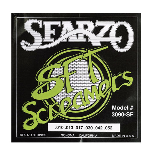 SFARZO　SFT Screamers 3090SF .010-.052　ギタリストのためだけに開発された新世代の高品質弦！　Jake Cloudchair使用弦　【ゆうパケット対応可能】