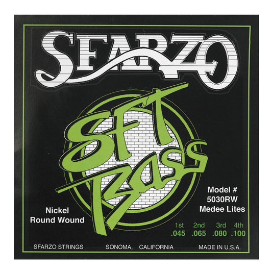SFARZO SFT Screamer Bass 5030RW　.045-.100 ベーシストのためだけに開発された新世代の高品質弦　【ゆうパケット対応可能】