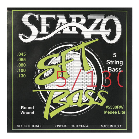 SFARZO SFT Screamer Bass 5530RW　.045-.130 ベーシストのためだけに開発された新世代の高品質弦【ゆうパケット対応可能】